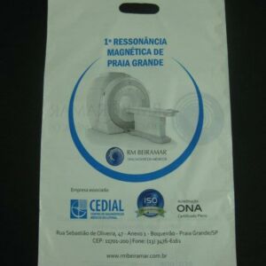 SACOLA PLÁSTICA PARA CLÍNICAS, HOSPITAIS E LABORATÓRIOS ALAÇA BOCA VAZADA 8
