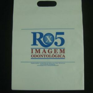 SACOLA PLÁSTICA PARA CLÍNICAS, HOSPITAIS E LABORATÓRIOS ALÇA BOCA VAZADA 5